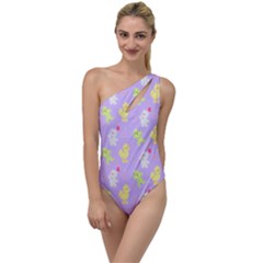 My Adventure Pastel To One Side Swimsuit by thePastelAbomination