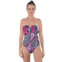 Mixed Signals Tie Back One Piece Swimsuit View1