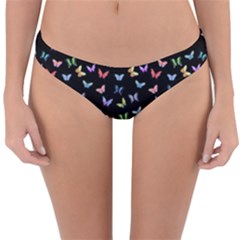 Bright And Beautiful Butterflies Reversible Hipster Bikini Bottoms by SychEva