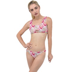 Pink And White Donuts The Little Details Bikini Set by SychEva