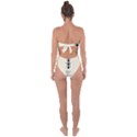 Banded Alder Borer  Tie Back One Piece Swimsuit View2