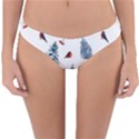 Christmas Trees And Bullfinches Reversible Hipster Bikini Bottoms View1