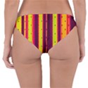 Warped Stripy Dots Reversible Hipster Bikini Bottoms View4