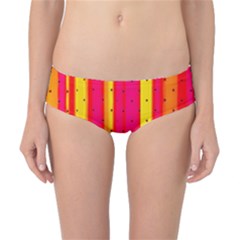 Warped Stripy Dots Classic Bikini Bottoms by essentialimage365