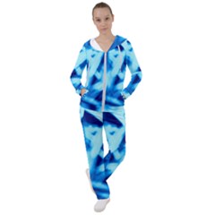 Blue Abstract 2 Women s Tracksuit by DimitriosArt