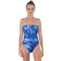 Light Reflections Abstract No2 Tie Back One Piece Swimsuit View1