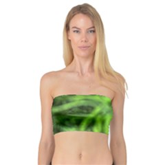 Green Abstract Stars Bandeau Top by DimitriosArt
