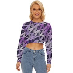 3d Lovely Geo Lines  Iv Lightweight Long Sleeve Sweatshirt by Uniqued