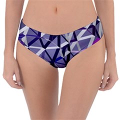 3d Lovely Geo Lines Ix Reversible Classic Bikini Bottoms by Uniqued
