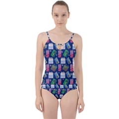 New Year Gifts Cut Out Top Tankini Set by SychEva