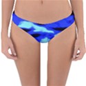Blue Waves Abstract Series No11 Reversible Hipster Bikini Bottoms View3