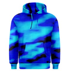 Blue Waves Abstract Series No13 Men s Core Hoodie