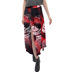 Shaman Velour Split Maxi Skirt by MRNStudios