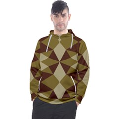Abstract Pattern Geometric Backgrounds   Men s Pullover Hoodie by Eskimos