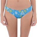 Abstract pattern geometric backgrounds   Reversible Hipster Bikini Bottoms View3