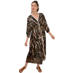 Abstract Light Games 4 Grecian Style  Maxi Dress