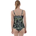 Abstract light games 6 Twist Front Tankini Set View2