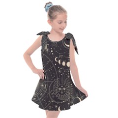 Magic-patterns Kids  Tie Up Tunic Dress by CoshaArt