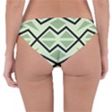 Abstract pattern geometric backgrounds Reversible Hipster Bikini Bottoms View2