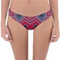 Abstract pattern geometric backgrounds  Reversible Hipster Bikini Bottoms View3