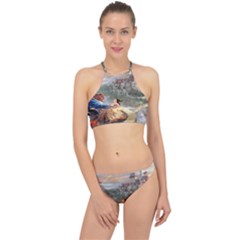 Beauty And The Beast Castle Racer Front Bikini Set by artworkshop