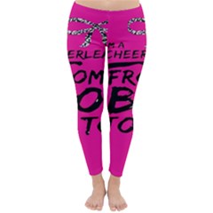 Bow To Toe Cheer Classic Winter Leggings by artworkshop