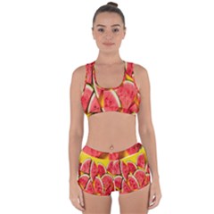 Watermelon Racerback Boyleg Bikini Set by artworkshop