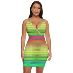 Disco Jesus Draped Bodycon Dress by Thespacecampers
