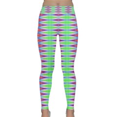 Electro Stripe Classic Yoga Leggings by Thespacecampers