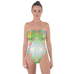 Art In Space Tie Back One Piece Swimsuit by Thespacecampers