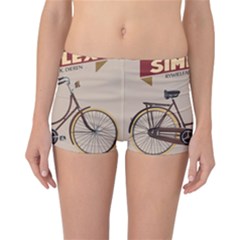 Simplex Bike 001 Design By Trijava Reversible Boyleg Bikini Bottoms by nate14shop