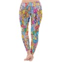 Floral Flowers Classic Winter Leggings View4