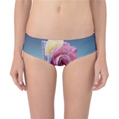 Rose Flower Love Romance Beautiful Classic Bikini Bottoms by artworkshop