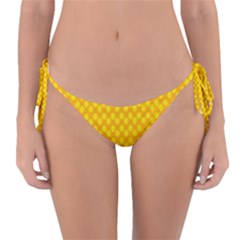 Polkadot Gold Reversible Bikini Bottom by nate14shop