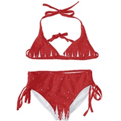 Merry Cristmas,royalty Kids  Classic Bikini Set by nate14shop
