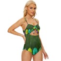 Dandelions Knot Front One-Piece Swimsuit View3