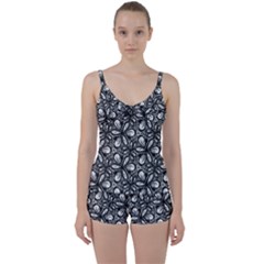 Cloth-004 Tie Front Two Piece Tankini by nate14shop