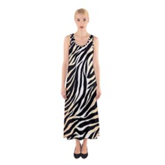 Cuts  Catton Tiger Sleeveless Maxi Dress by nate14shop