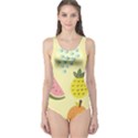 Graphic-fruit One Piece Swimsuit View1