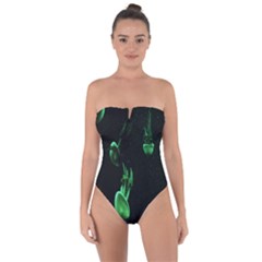 Jellyfish Tie Back One Piece Swimsuit by nate14shop