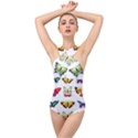 Butterflay Cross Front Low Back Swimsuit View1