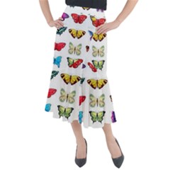 Butterflay Midi Mermaid Skirt by nate14shop