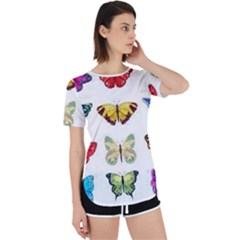 Butterflay Perpetual Short Sleeve T-shirt by nate14shop
