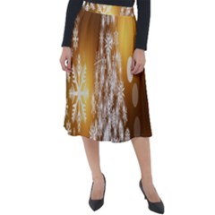 Christmas-tree-a 001 Classic Velour Midi Skirt  by nate14shop