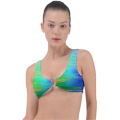 Colors-rainbow-chakras-style Ring Detail Bikini Top