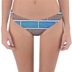 Brick-wall Reversible Hipster Bikini Bottoms by nate14shop