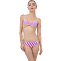 Abstract-lines-mockup-oblique Classic Bandeau Bikini Set View1