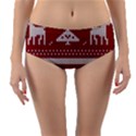 Christmas-seamless-knitted-pattern-background 001 Reversible Mid-Waist Bikini Bottoms View3