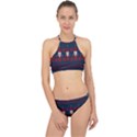 Christmas-seamless-knitted-pattern-background 003 Racer Front Bikini Set View1