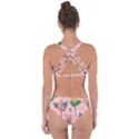 Seamless-floral-pattern 001 Criss Cross Bikini Set View2
